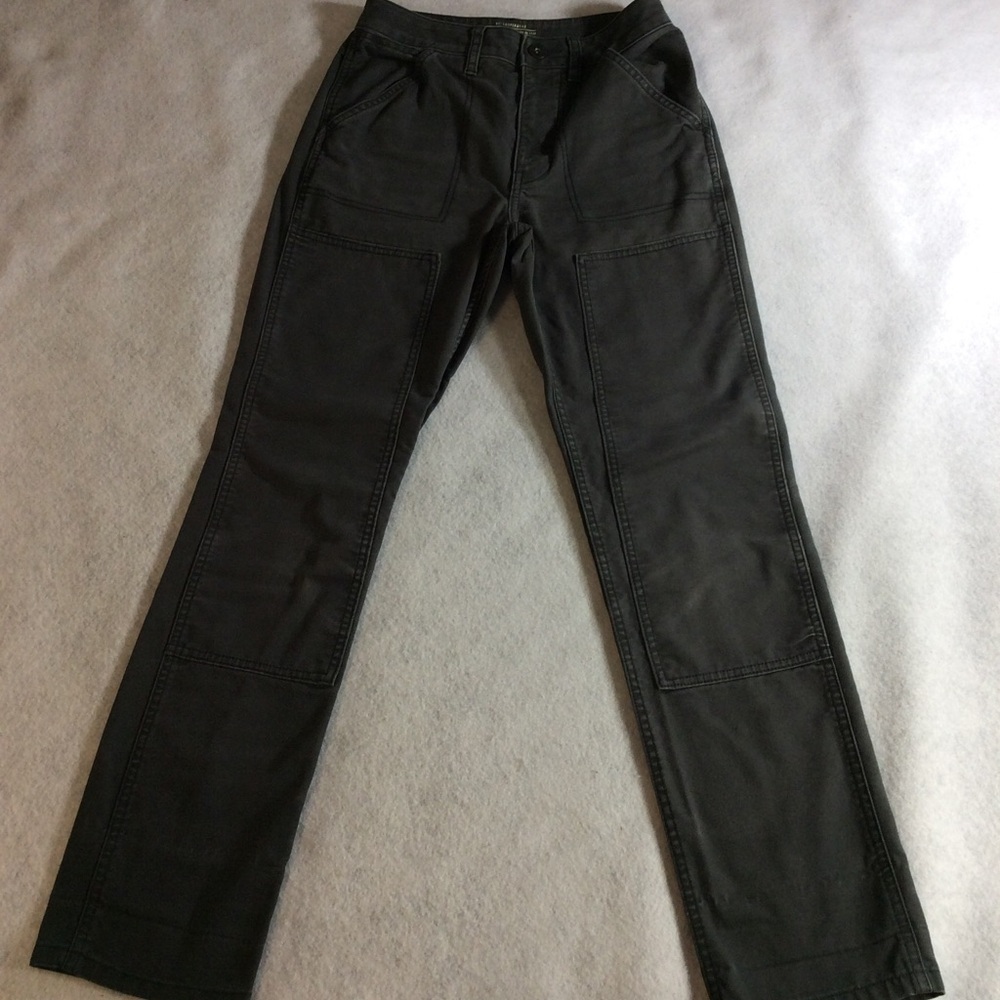 REI Straight-Leg Women's Jeans — Charcoal Gray SZ 0 gently used